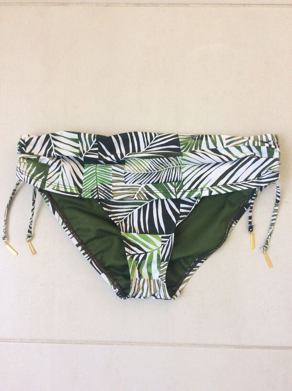 Bleu Rod Beattie Bikini Bottom Multicolor Tropical Swimwear